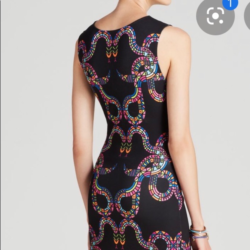 Fun Mara Hoffman Printed Black Dress - Picture 4 of 8